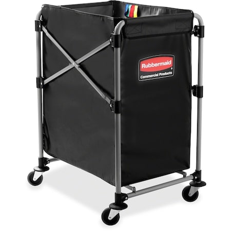 Rubbermaid Commercial 4-Bushel Collapsible X-Cart, 220 lb Load Capacity, 24.1" L, 20.3" W, 24" H RCP1881749